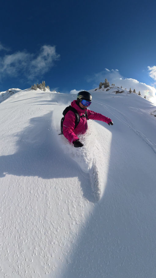 Snowboarding in Austria